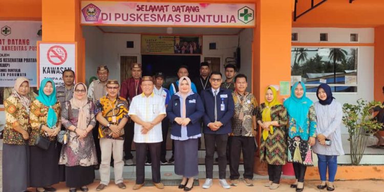 BENI NENTO TUTUP RE-AKREDITASI PUSKESMAS BUNTULIA