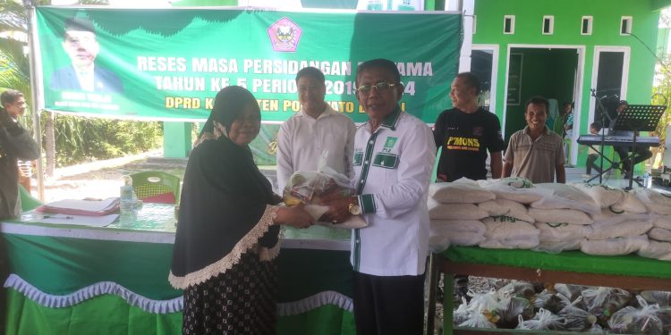 Idris Kadji Realisasikan Aspirasi Warga Lewat Reses