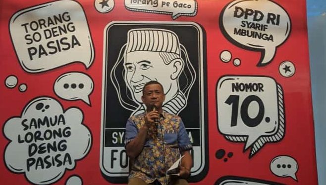 Pasisa (Syarif Mbuinga) Ke Senayan,Harapan Gobar,Ini Penjelasannya!