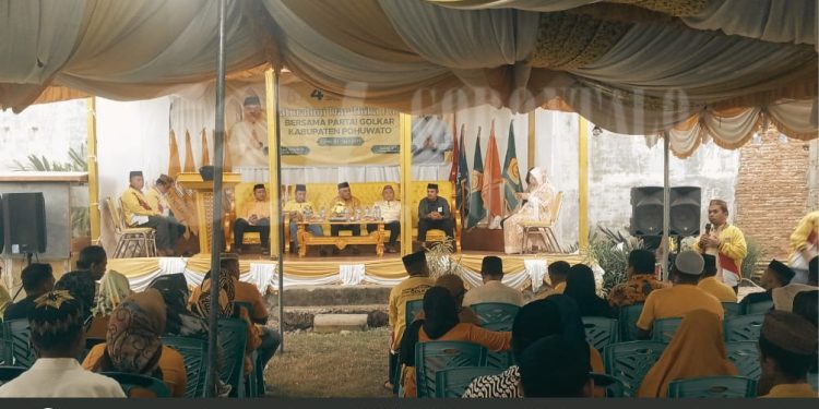 Bukber DPD IIPartai Golkar Di hadiri Sekda Pohuwato
