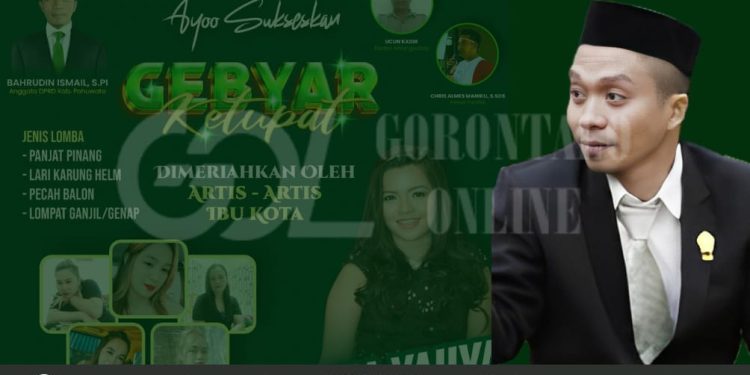 Sponsori Gebyar Ketupat, Bahrudin : Niat Saya Untuk Menghibur Masyarakat