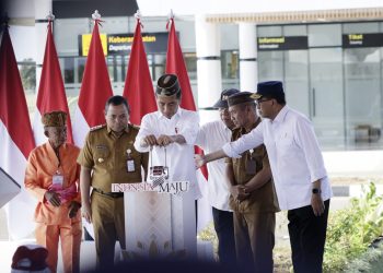 Presiden Jokowi Mengaku Senang Bisa Meresmikan Bandara Panua Pohuwato