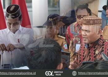 Terharu, Nasir Giasi Hampir Meneteskan Air Mata saat Jokowi Resmikan Bandara Pohuwato