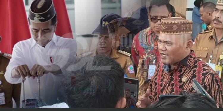 Terharu, Nasir Giasi Hampir Meneteskan Air Mata saat Jokowi Resmikan Bandara Pohuwato