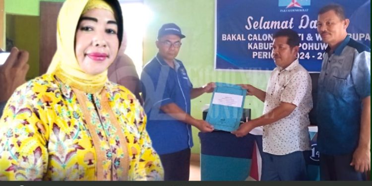 Demokrat Pohuwato Buka Penjaringan Bacakada, Suharsi Igirisa Politisi Pertama Ambil Formulir Calon Bupati