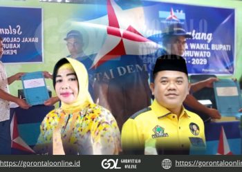 Penjaringan Demokrat,Suharsi Mendaftar Calon Bupati, Nasir Konsisten Calon Wakil Bupati