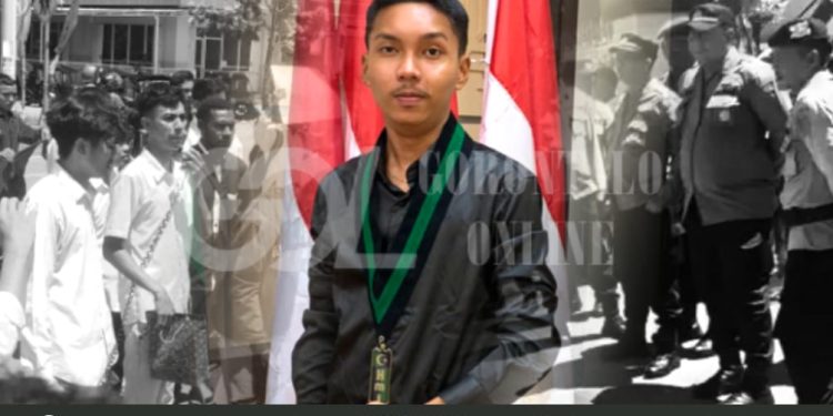 Oknum Polisi Gorontalo Diduga Menyeret Presiden BEM – UG saat Demo Pungli, Direktur LKBHMI Limboto Minta Kapolres Beri Tindakan Tegas Aparatnya