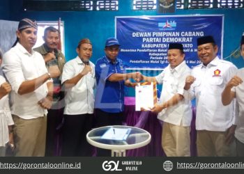 Serius Gandeng Demokrat, Gerindra Serahkan Formulir Bakal Calon Bupati