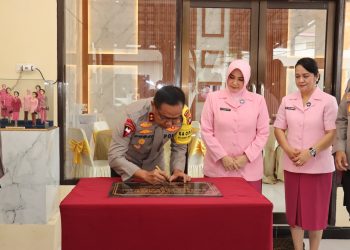 Kapolda Gorontalo Resmikan Gedung Rekreasi Kemala Bhayangkari