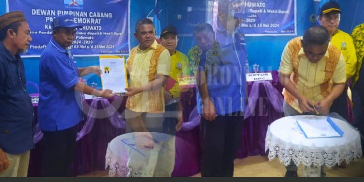 Mendaftar di Partai Demokrat, Nasir Hanya ambil Formulir Cawabup