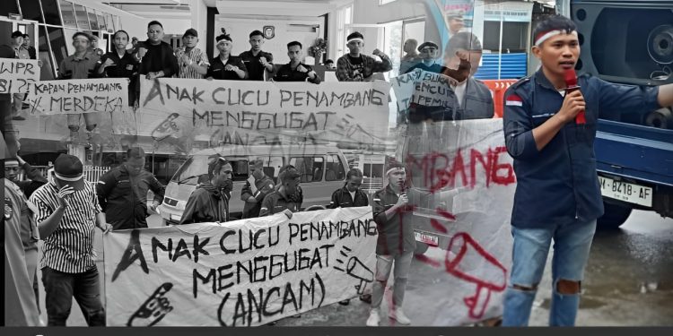 Anak Cucu Penambang Menggugat, Berikut 8 Poin Tuntutan