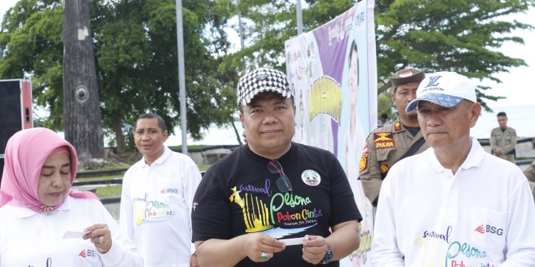 Pencanangan Pesona Pantai Pohon Cinta 2024,BSG Siapkan Doorprize