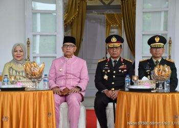 Kapolda Gorontalo Hadiri Upacara Peringatan Hari Lahir Pancasila