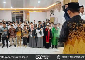 KPU Pohuwato Lantik 65 Anggota PPK untuk PSU