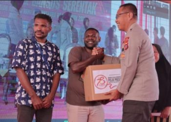 Kapolda Gorontalo Lepas 8.000 Paket Sembako untuk Masyarakat Kurang Mampu