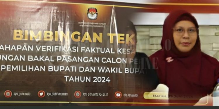 KPU Pohuwato Gelar Bimtek Verfak Syarat Dukungan Perseorangan Cabup Cawabup