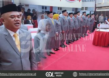 25 Aleg Pohuwato Resmi Dilantik, Palu Sidang ‘Hattrick’ Ditangan Nasir Giasi