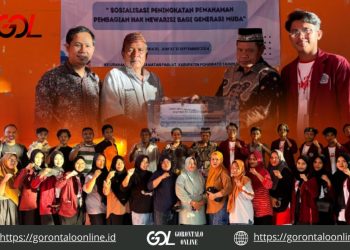 Mahasiswa KKN UNG, Beri Pemahaman Hak-hak Waris Pada Generasi Muda di Libuo