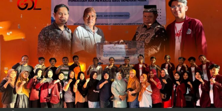 Mahasiswa KKN UNG, Beri Pemahaman Hak-hak Waris Pada Generasi Muda di Libuo