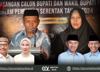 Resmi Ditetapkan KPU, Paslon SIAP dan ILOMATA Tarung Arena Pilkada Pohuwato