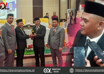Tiga Pimpinan DPRD Pohuwato Resmi Dilantik, Nasir Ucapkan Selamat