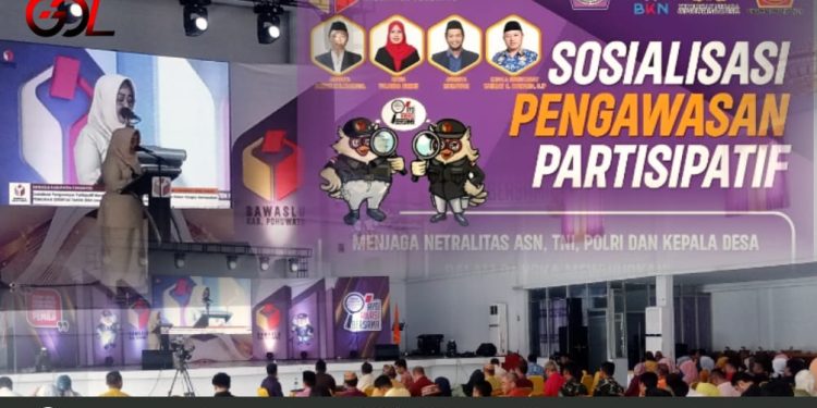 Jaga Netralitas Aparat, Bawaslu Pohuwato Gelar Sosialisasi Pengawasan Partisipatif