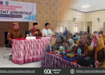 Perdalam Pengetahuan Guru soal  Nilai dan Tradisi Budaya Gorontalo, Diknas Gelar Pelatihan Adat