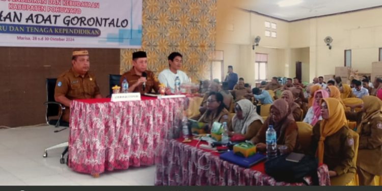 Perdalam Pengetahuan Guru soal Nilai dan Tradisi Budaya Gorontalo, Diknas Gelar Pelatihan Adat