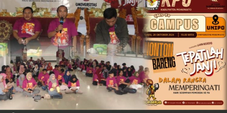 KPU Dorong Partisipasi Generasi Muda lewat Pemutaran Film ‘Tepati Janji’