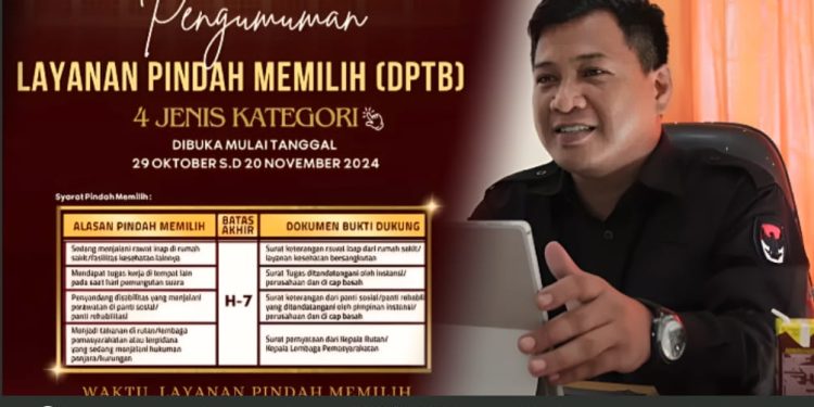 KPU Pohuwato Buka Layanan Pindah Memilih, Berikut 4 Kategorinya