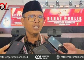 Debat Ketiga  Cabup Cawabup Pohuwato Sukses Digelar, KPU Minta Tetap Jaga Kondusifitas