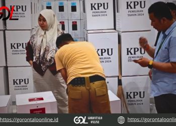 Bawaslu Pohuwato Kawal Proses Penyortiran Logistik