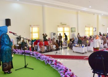 GOW dan PKK di Pohuwato Peringati Hari Ibu dengan Menggelar Upacara