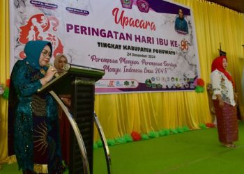Upacara Hari Ibu, Ketua Tim Penggerak PKK Pohuwato Didaulat Pembaca Sejarah Hari Ibu