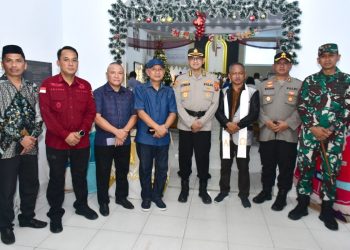 Malam Perayaan Natal, Bupati Saipul Bersama Forkopimda Pantau Sejumlah Gereja