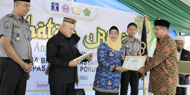 Wabup Suharsi Hadiri Khatam Raya Warga Binaan Lapas Kelas IIB Pohuwato