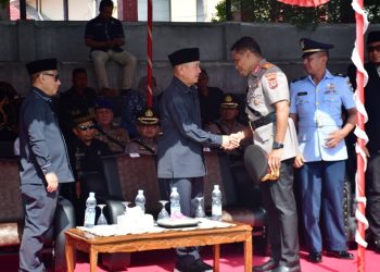 Bupati Pohuwato Hadiri Pelantikan Bintara Polri Gelombang II