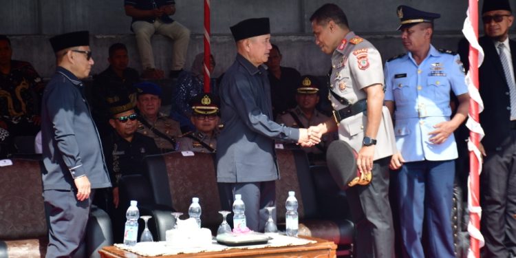 Bupati Pohuwato Hadiri Pelantikan Bintara Polri Gelombang II
