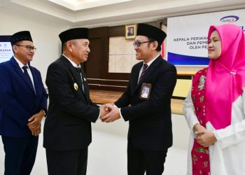 Hadiri Pengukuhan Kepala Perwakilan BPKP Gorontalo, Saipul : Selamat Bertugas