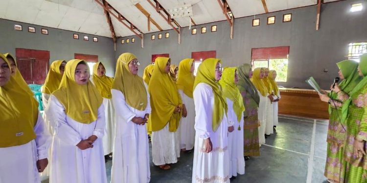 PAC Muslimat NU Popayato Resmi Dikukuhkan, Ismiati : Perkuat Syiar Islam