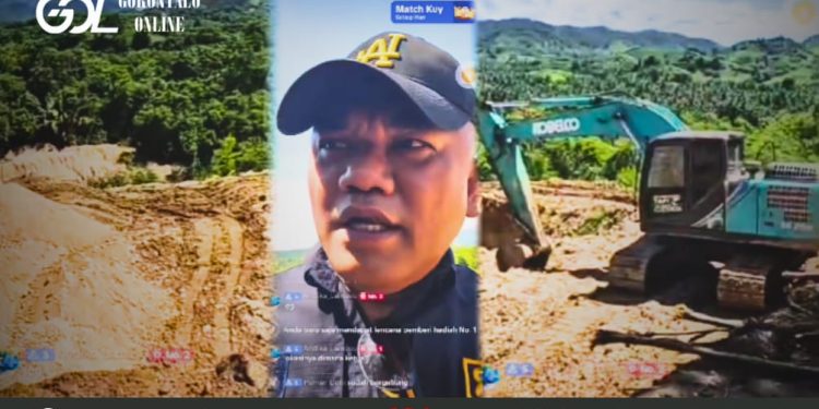 Sidak ke Lokasi Pertambangan Bulangita, Nasir Giasi Tegas Akan Dorong Penertiban