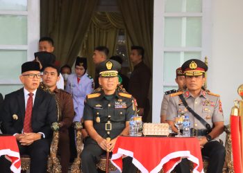 Wakapolda Gorontalo Hadiri Upacara Memperingati Hari Patriotik ke-83 Provinsi Gorontalo