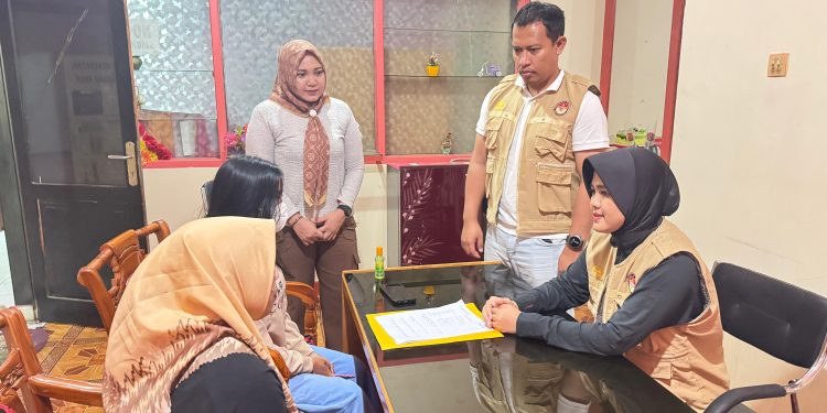 Tim Psikologi Polda Gorontalo Beri Pendampingan dan Trauma Healing Korban Pencabulan