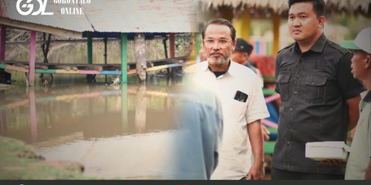 Di Mootilango, Akbar Baderan Yakinkan Jembatan Alternatif Menjadi Skala Prioritas
