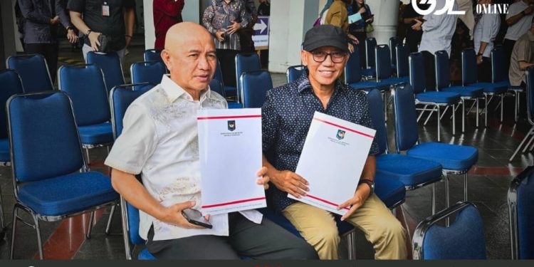 Persiapan Pelantikan 20 Februari 2025, Saipul – Iwan Jalani Tes Kesehatan dan Registrasi di Kemendagri