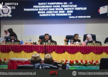 DPRD Gelar Paripurna Penetapan Pasangan Bupati dan Wakil Bupati Terpilih Masa Jabatan 2025-2030