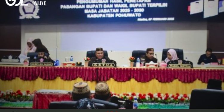 DPRD Gelar Paripurna Penetapan Pasangan Bupati dan Wakil Bupati Terpilih Masa Jabatan 2025-2030