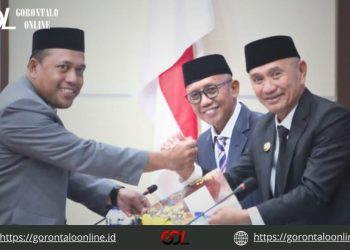 DPRD Serahkan Pokok-pokok Pikiran Hasil Reses kepada Bupati dan Wabup Pohuwato
