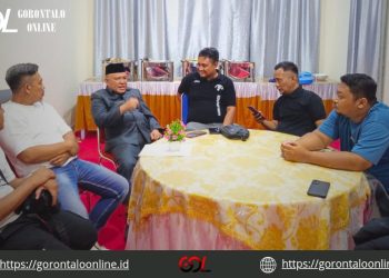 Resmi Jabat Plt Ketua AJP, Dadang Djabu Langsung Temui Ketua DPRD Pohuwato