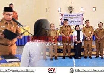 Lantik PAW BPD Soginti, Camat Paguat  Titip Pesan Jaga Kekompakan